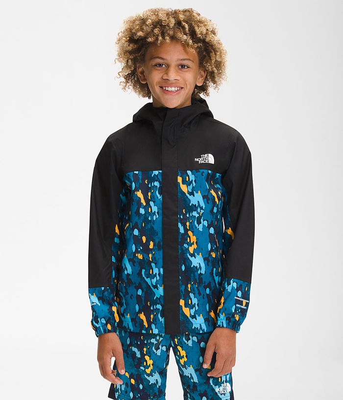 Casaca The North Face Niño Printed Antora Rain Azul Marino - Peru 65812SFAW